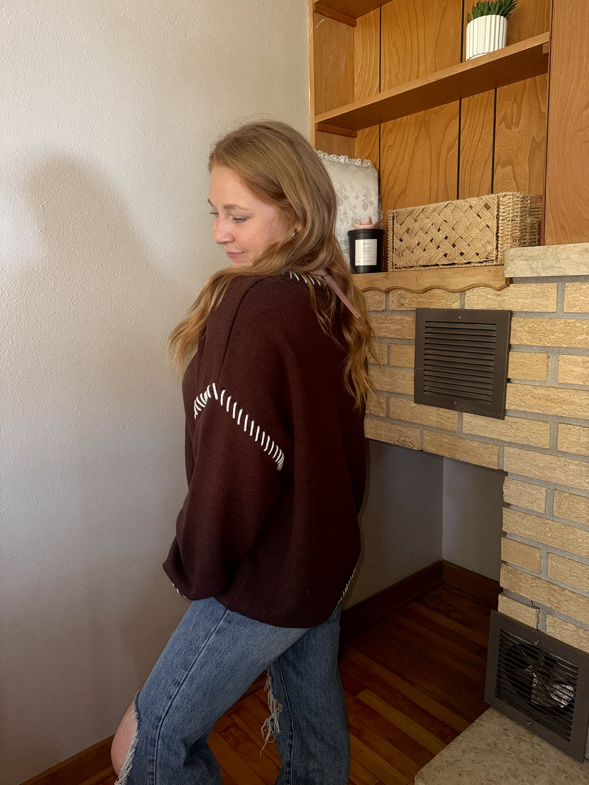 Ashley Stitch Detail Sweater