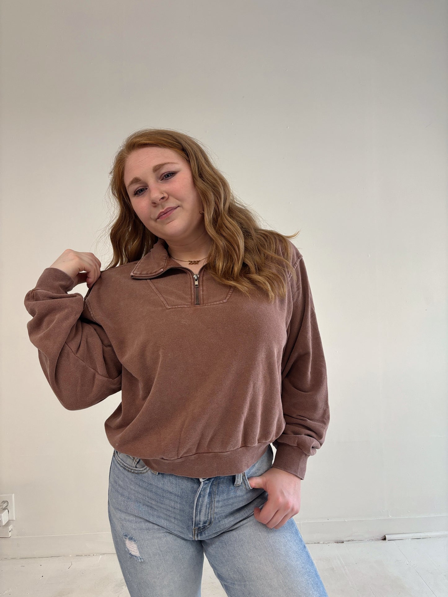 Josie 1/4 Zip up