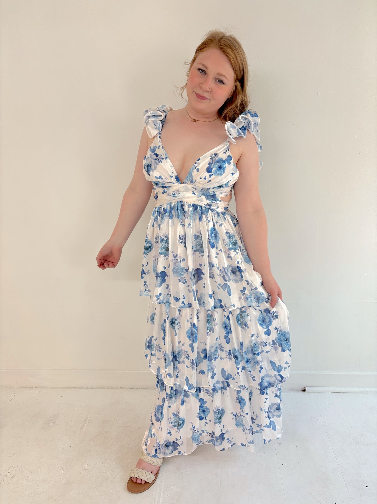 Gracie Tiered Maxi dress