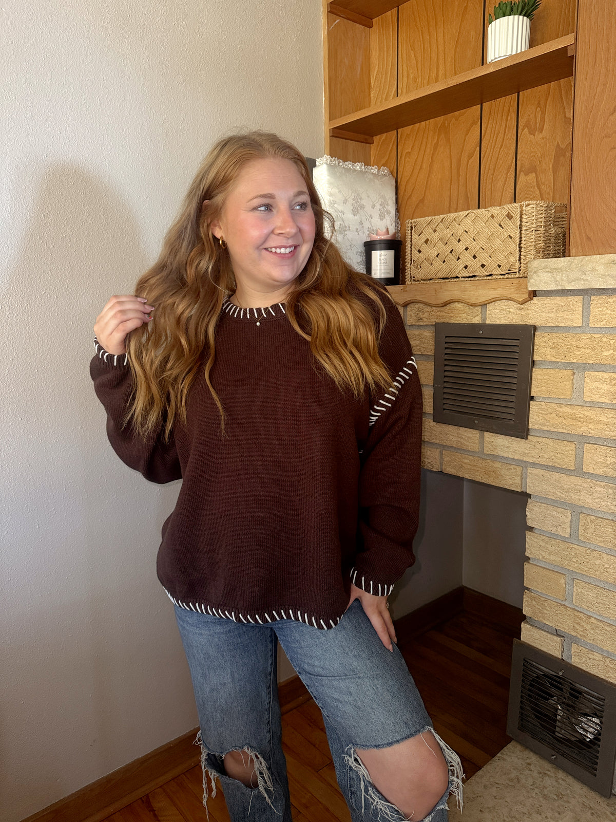 Ashley Stitch Detail Sweater