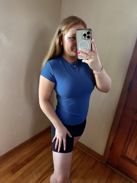 The Basic Top - Blue