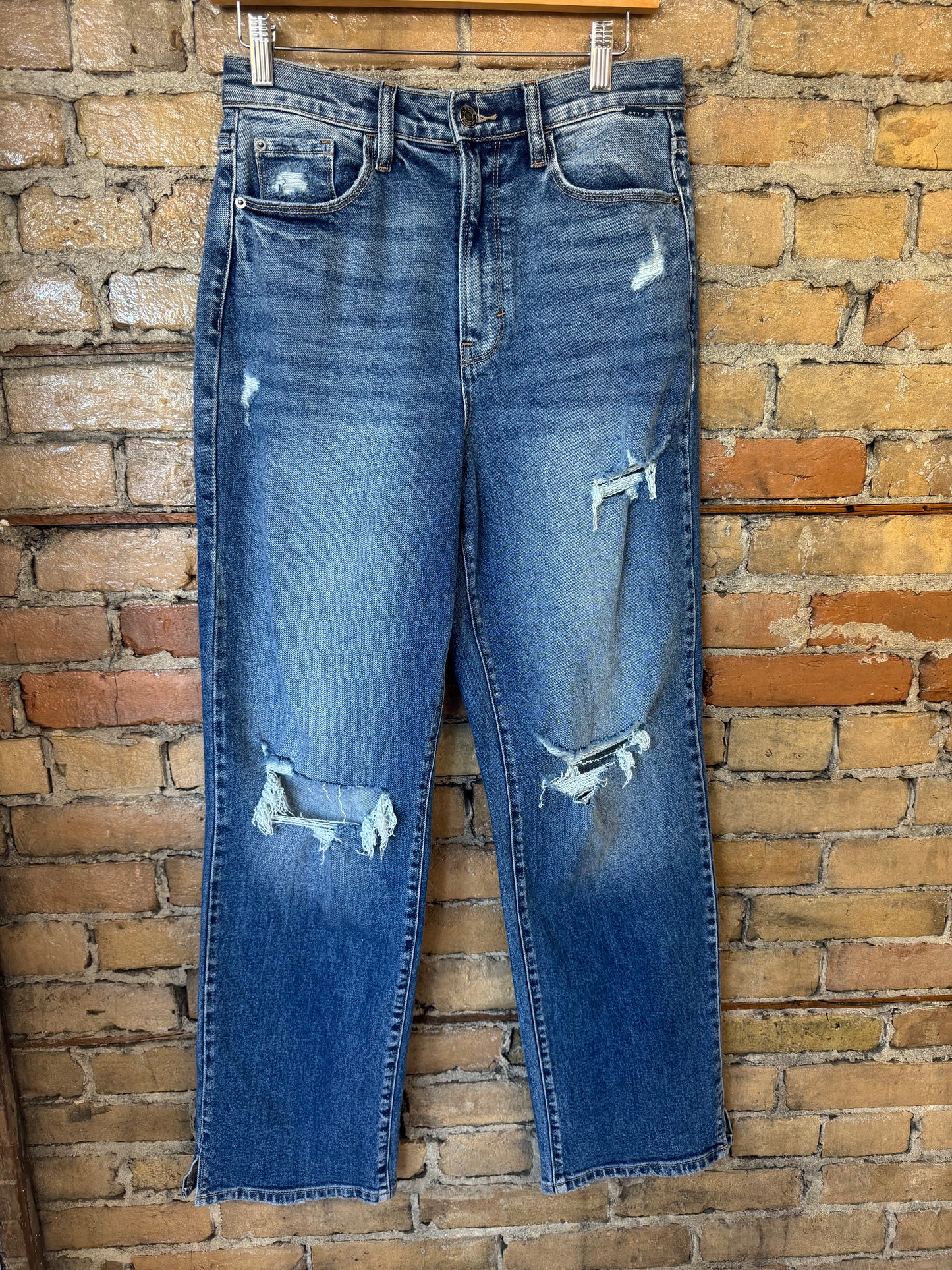 High Rise Dad Jeans