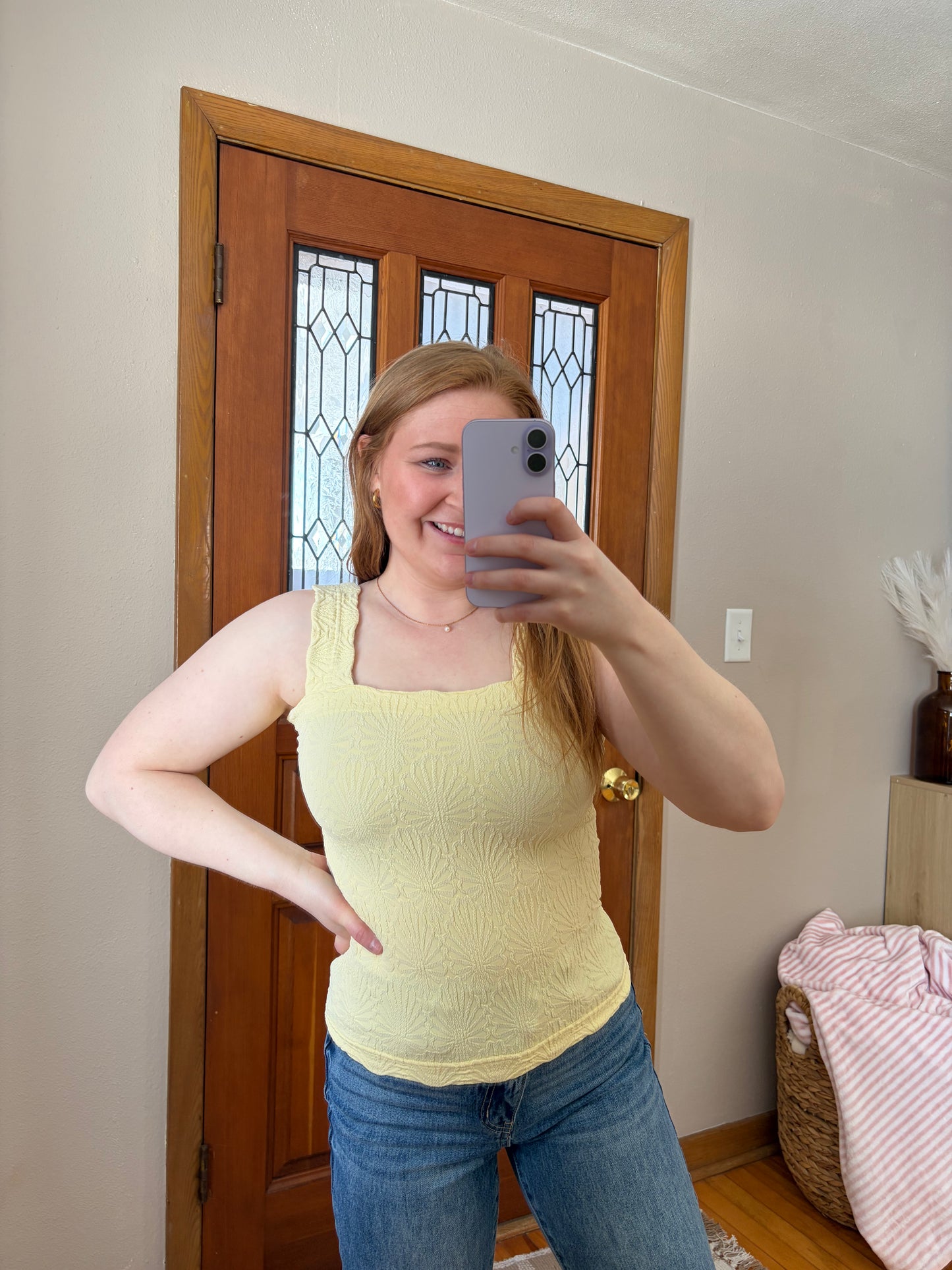 The Staple Tank - Pale Banana