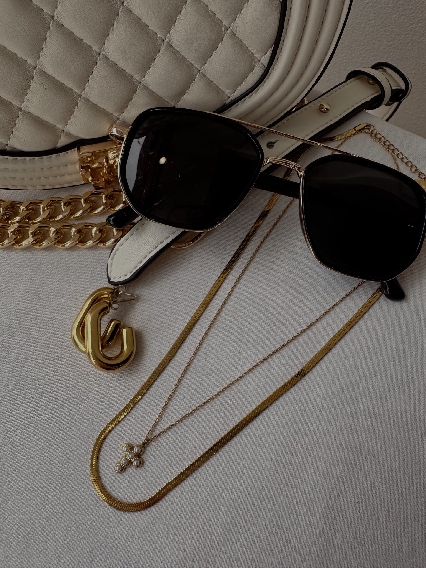 Daphne Gold Hoops