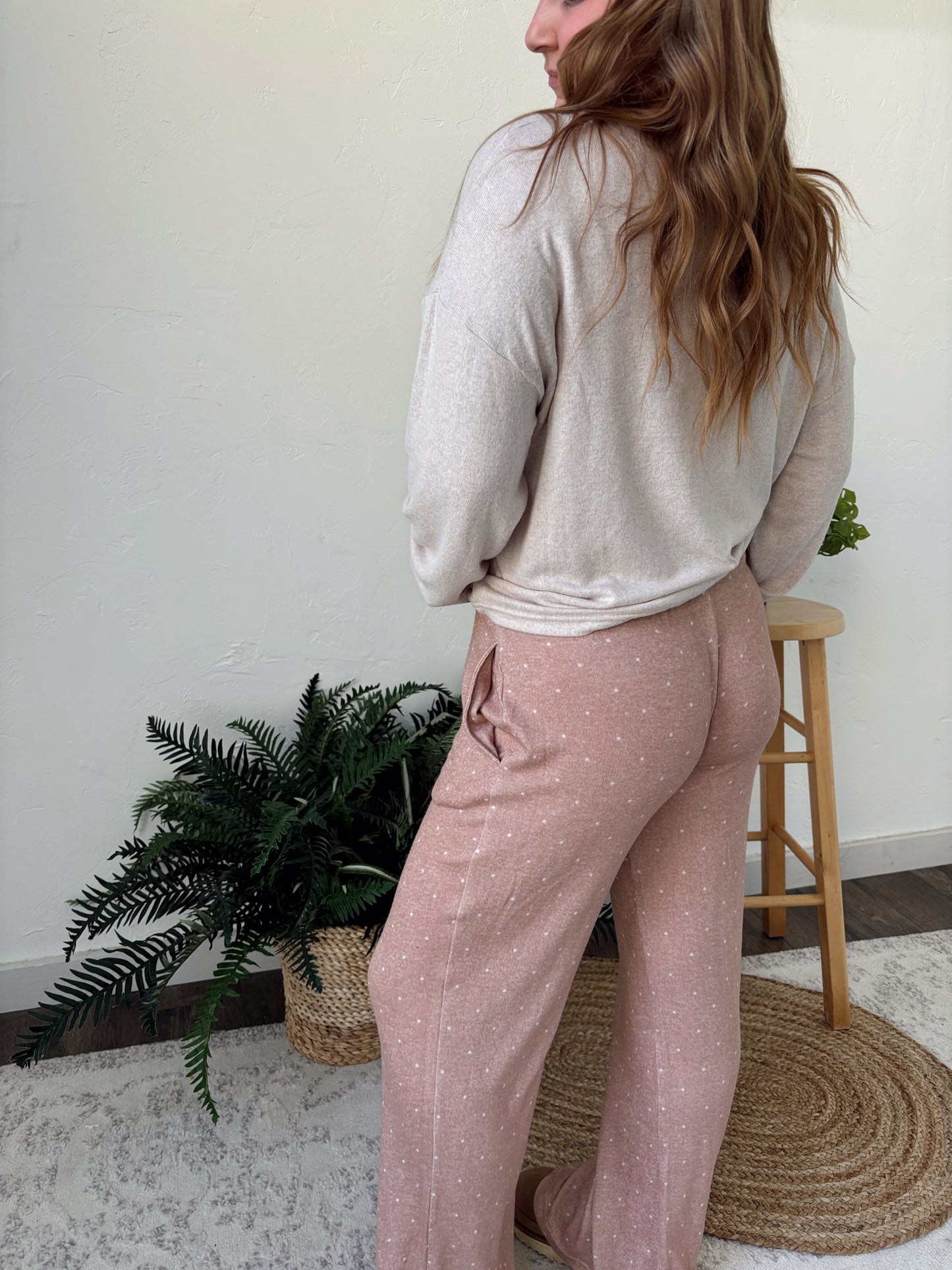 EssentialLounge Pants - Mauve