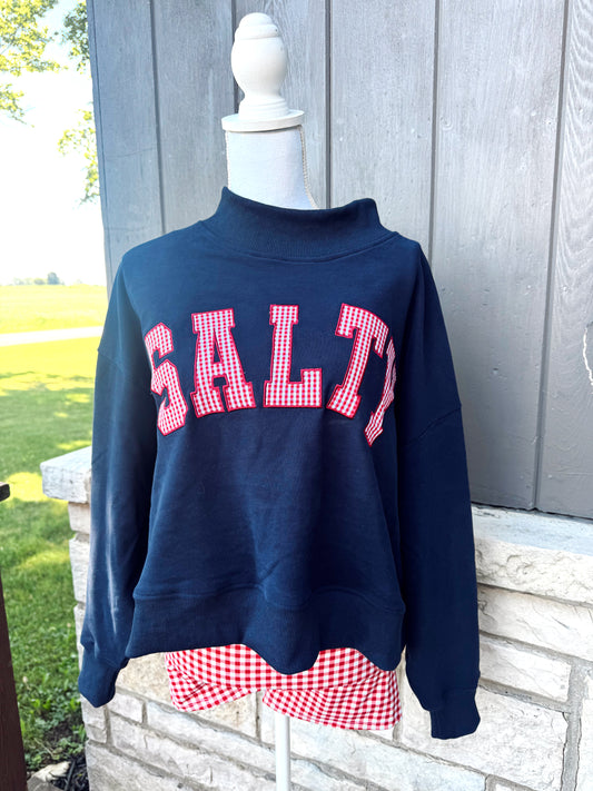 Salty Mock Neck