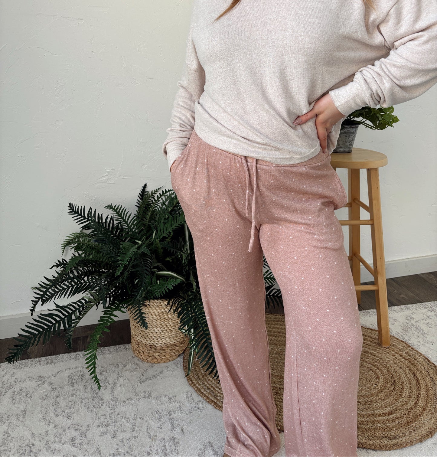 EssentialLounge Pants - Mauve