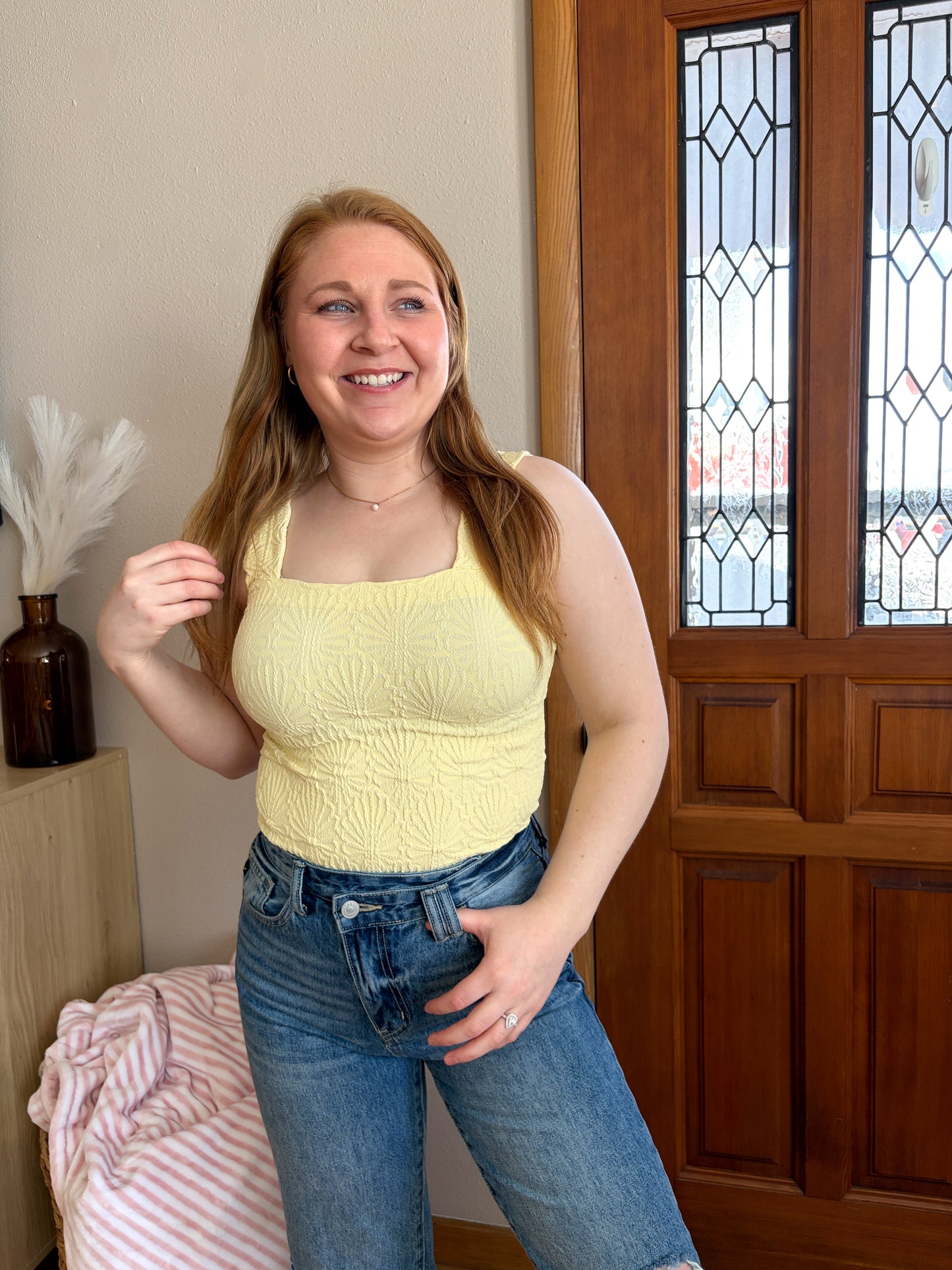 The Staple Tank - Pale Banana