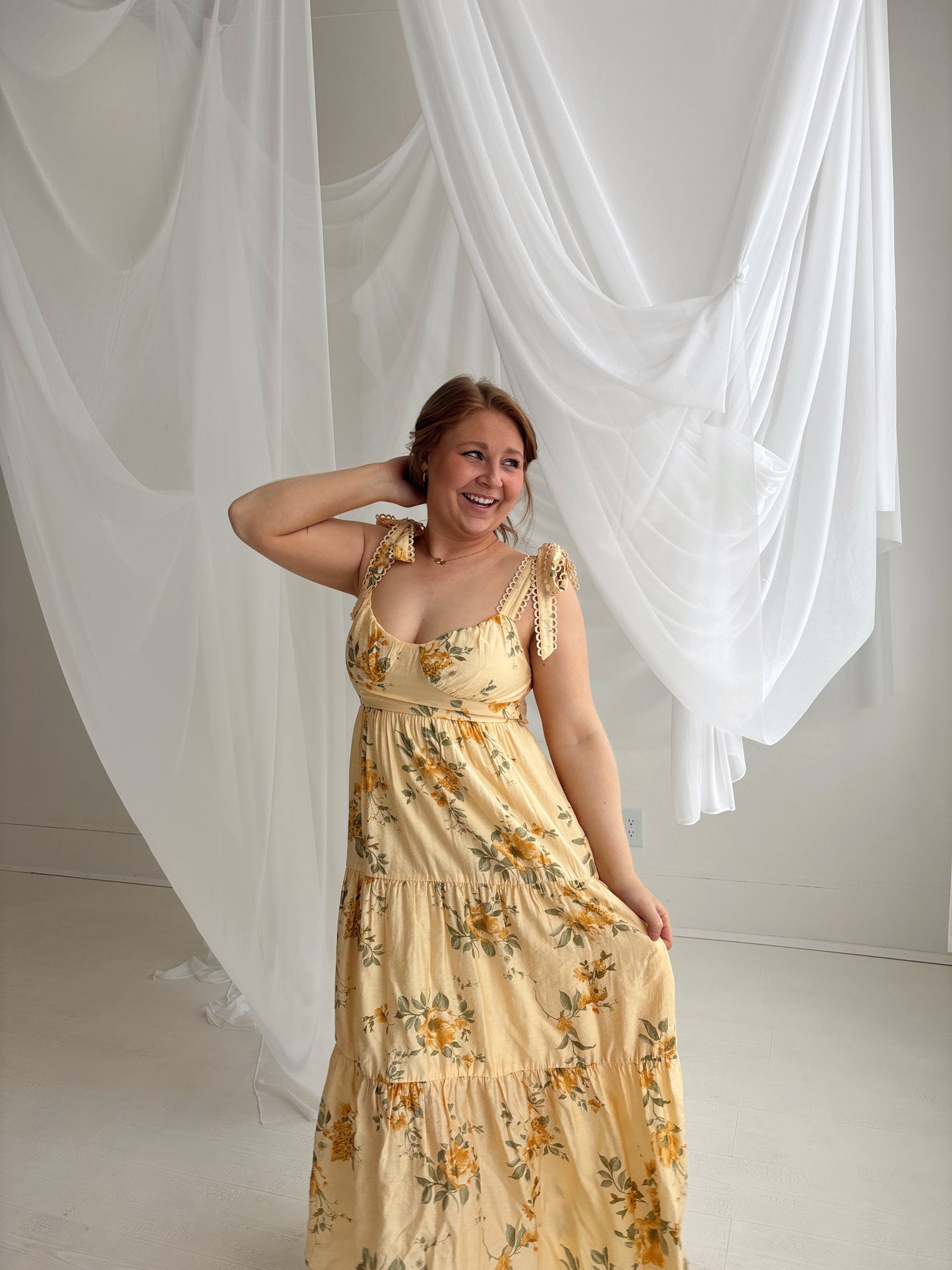 Sunshine On My Mind Midi Dress