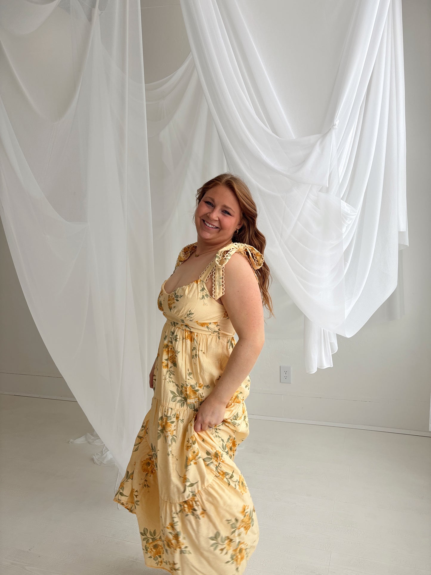 Sunshine On My Mind Midi Dress