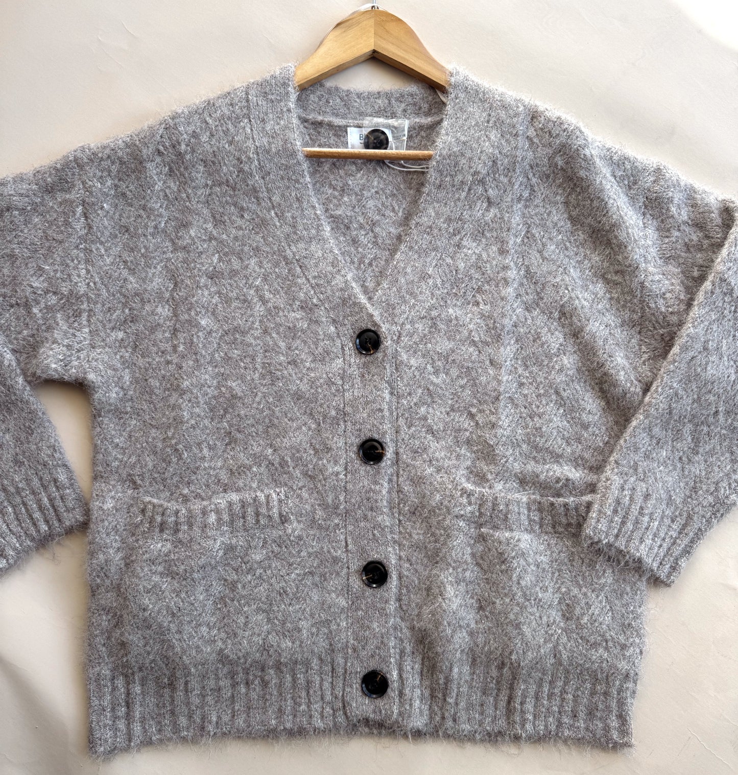 Heather Button Down Cardigan