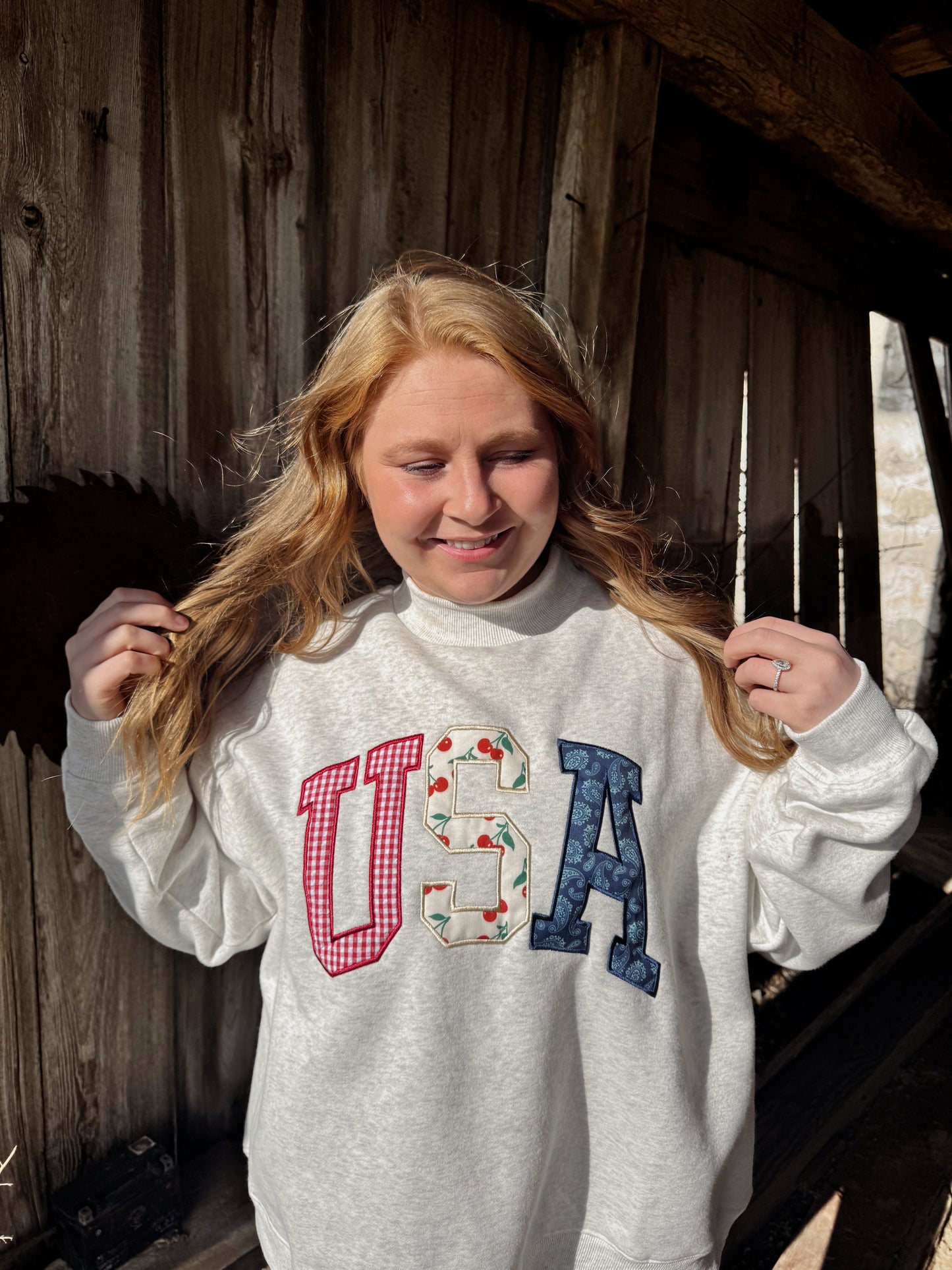 USA Mock Neck - RESTOCK