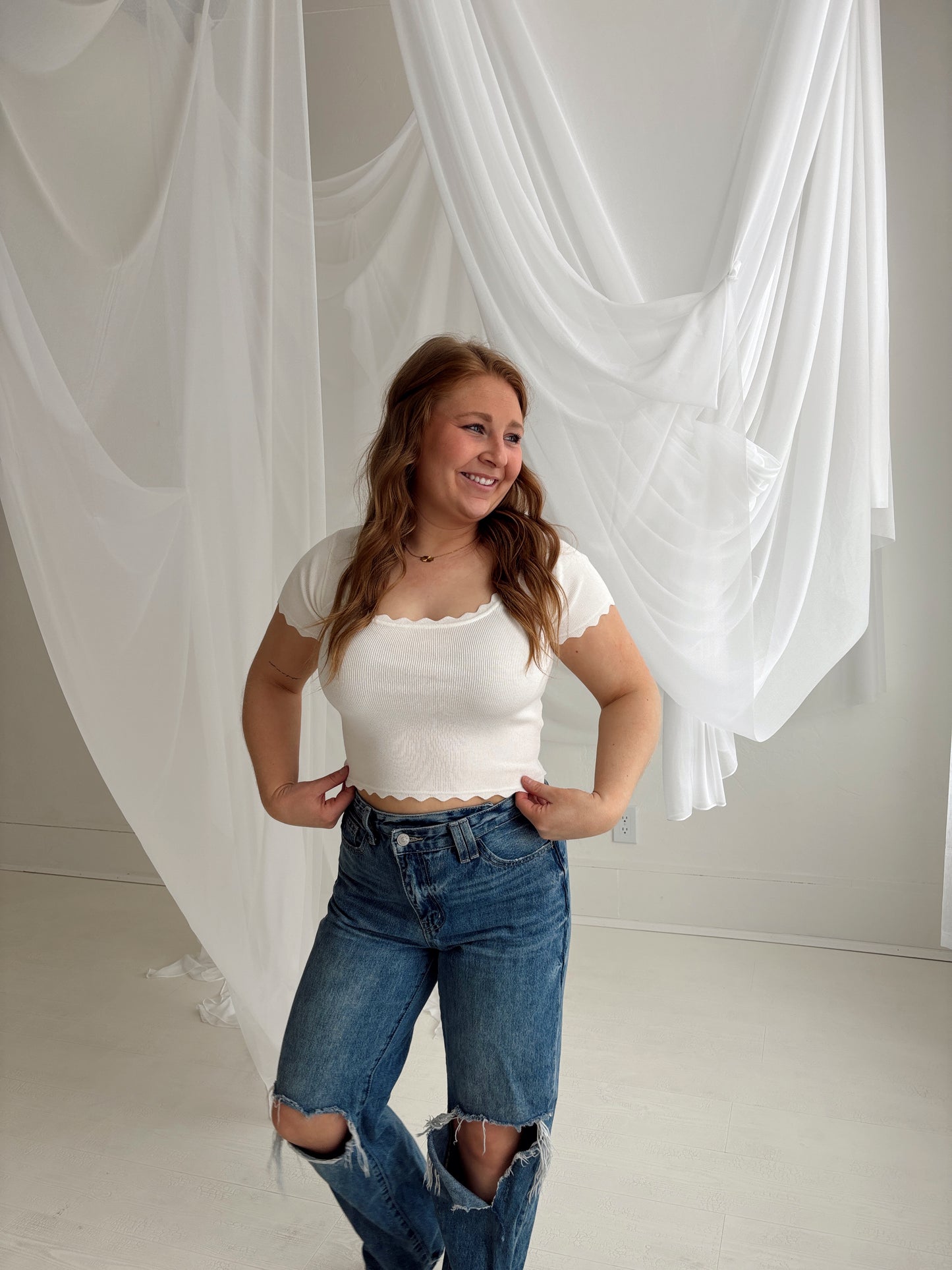 The Forever Trim Top