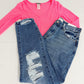 The Basic Rib V Neck