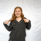 Spring Breeze V-Neck Long Sleeve Top