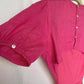 Fuchsia Side Cutout Dress